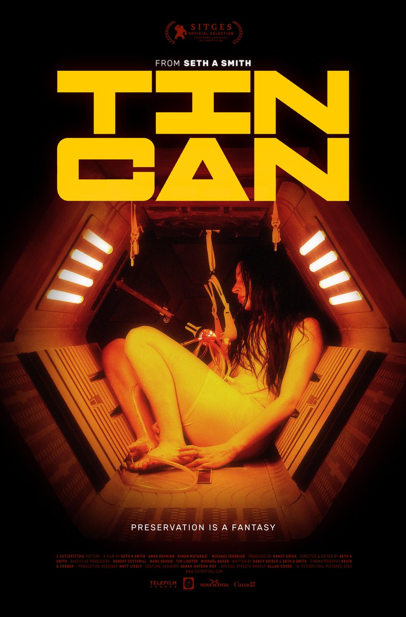 🥫💫 Canadian genre-experimentalist @sth_smth returns to the Camera Lucida section at #Fantasia2021 with TIN CAN. Fans of outstanding SFX won’t want to miss this innovative Sci-fi Thriller! Playing August 7th at 9:30PM (EDT).

Tix here▶️ bit.ly/3eYEXv2