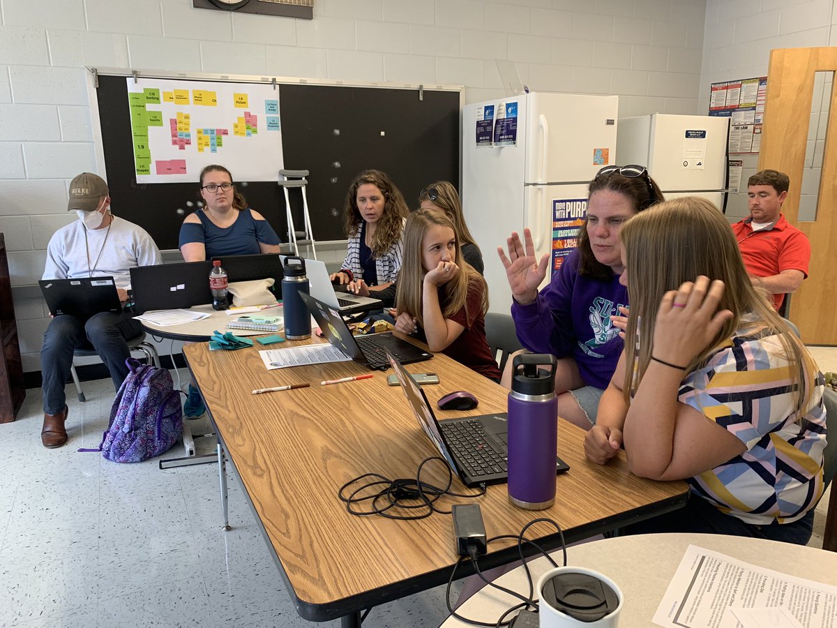 @SullyES_LCPS  1st grade team eager and excited as they begin working collaboratively to kick off this school year! #workingagreements #lcps21 @frosty_teacher @rhstatesman8 @LCPSFacilitator