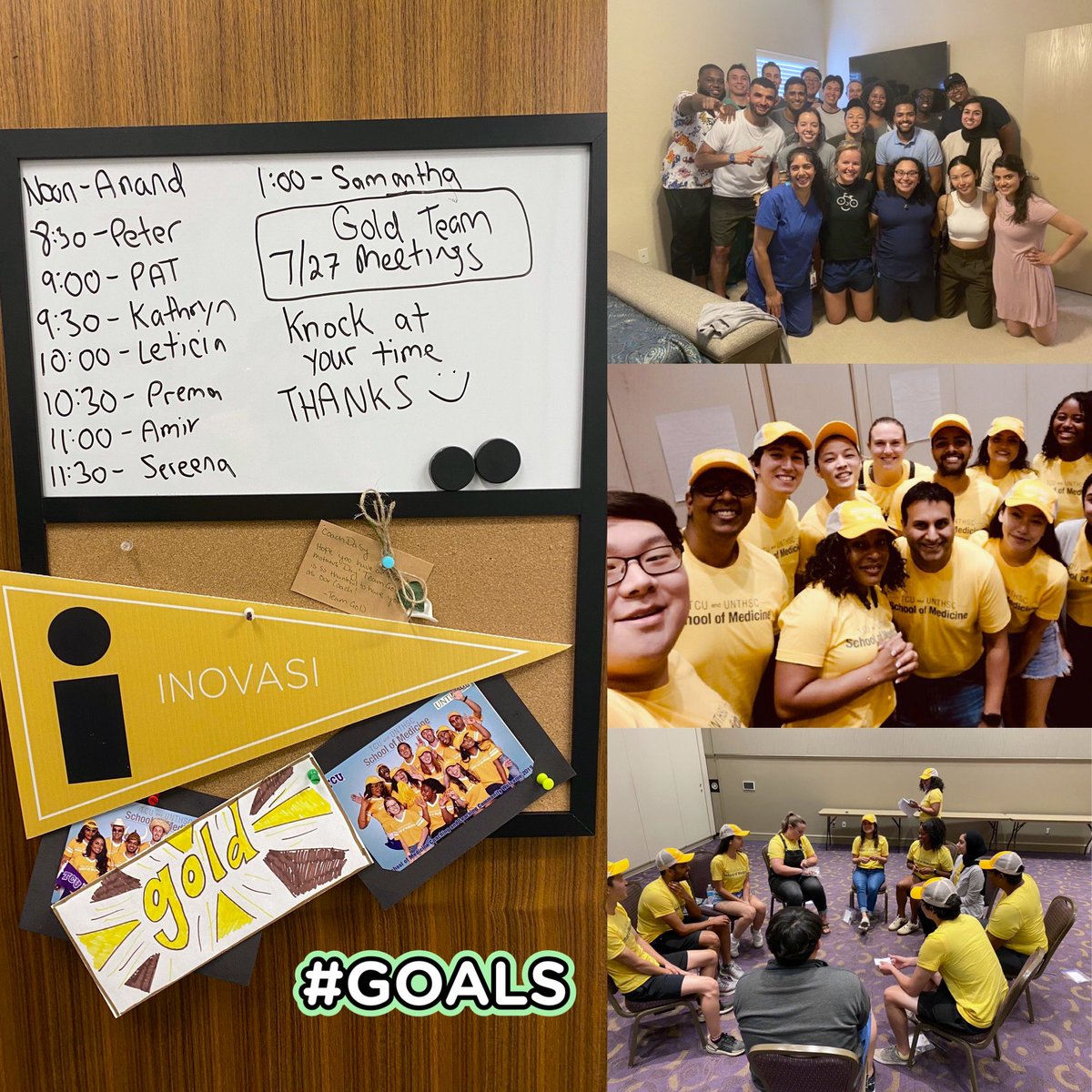 Looking forward to coaching our new medical students with <a href="/CoachDaisyMD1/">Coach Daisy MD CPE</a> at @fwmdschool #GoldStandard #medtwitter #futuredocs