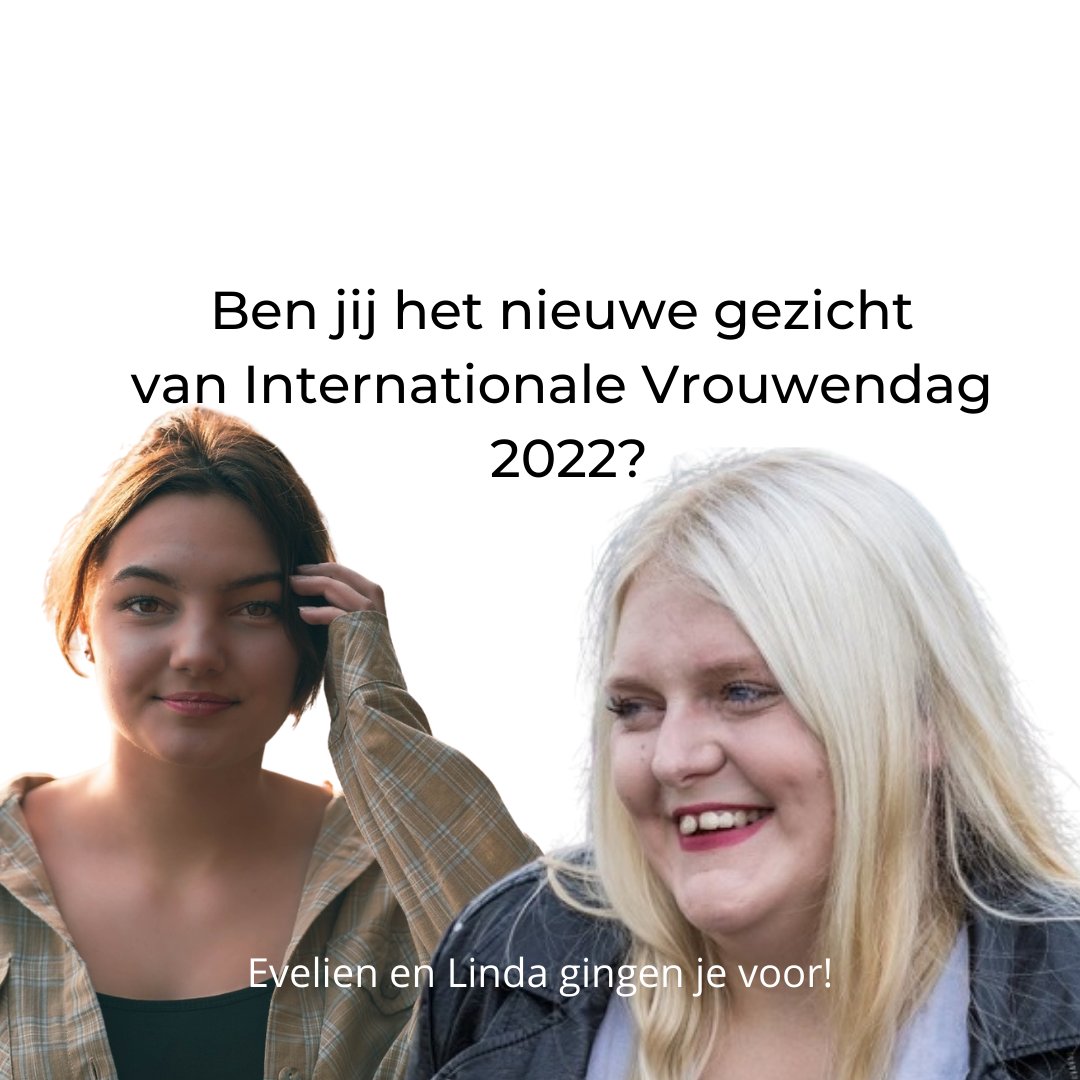 IntVrouwendag's tweet photo. Word jij het nieuwe gezicht van Internationale Vrouwendag 2022?
https://t.co/YhfQBueZyu

#internationalevrouwendag  #wedstrijd #vrouwen #vrouw #2022 #thema #solidariteit #dekrachtvoorverandering #vrouwendag #moeder #mama #dochter #platform #fotowedstrijd #manvrouw #mannen https://t.co/shIMBMEIG2