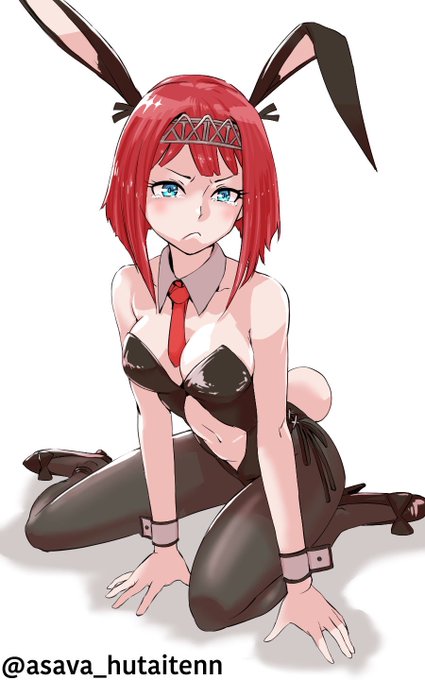 以前描いたくっこロイヤル
 #バニーの日 