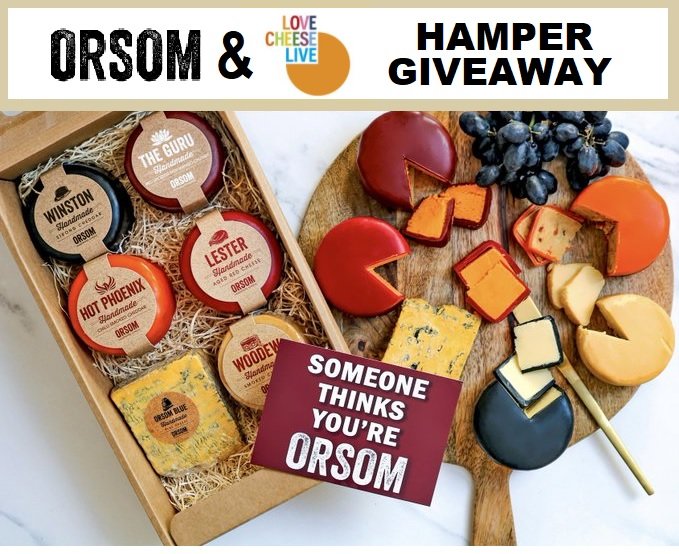 CHEESE GIFT SET GIVEAWAY! 🧀 How to enter.. ➖ Follow @lovecheeselive & @Orsomcheese ➖ Retweet this post ➖ Bonus entry: Tag a friend who would love to win this too! Competition closes 08/08/21 #competition #Giveaways #winthis #win #giveaway #WINWIN