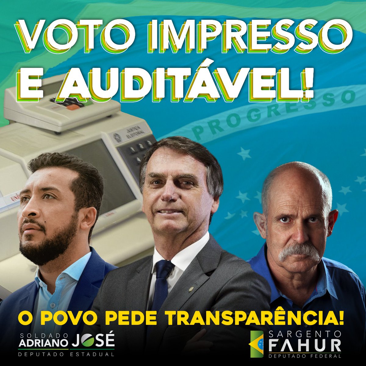 ManfrimFabio's tweet photo. #BrasilPeloVotoAuditavel  #VotoImpressoAuditavel  #BolsonaroTemRazao https://t.co/zOdT4moiUB