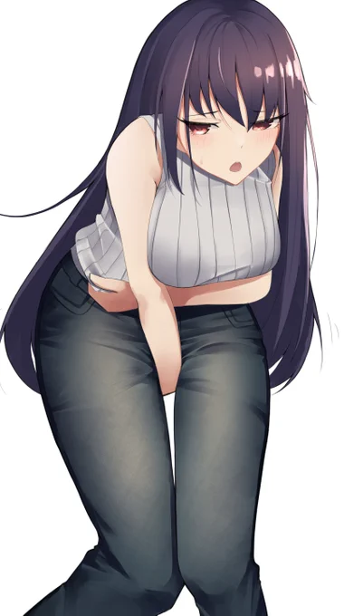 skebでグリザイアシリーズの榊由美子をリクエストをいただきました! 