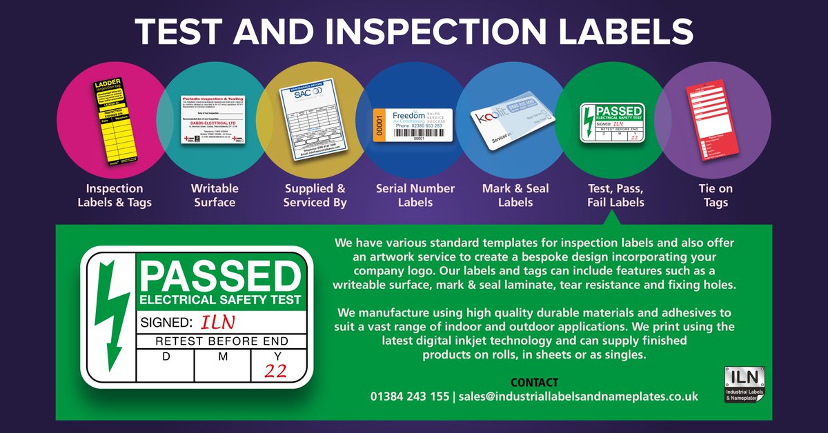 Industrial Labels & Nameplates Limited tweet media