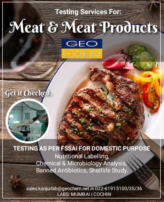 GeoLaboratories's tweet photo. #rawchicken #processedchicken #testing for #domestic #FSSAI https://t.co/BoKDYzhwIb