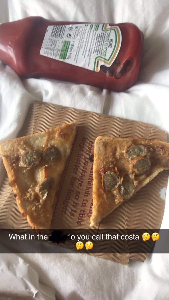 AmyBlakemore8's tweet photo. @CostaCoffee worst sausage sandwich I have ever seen https://t.co/aJ99sjKJjp