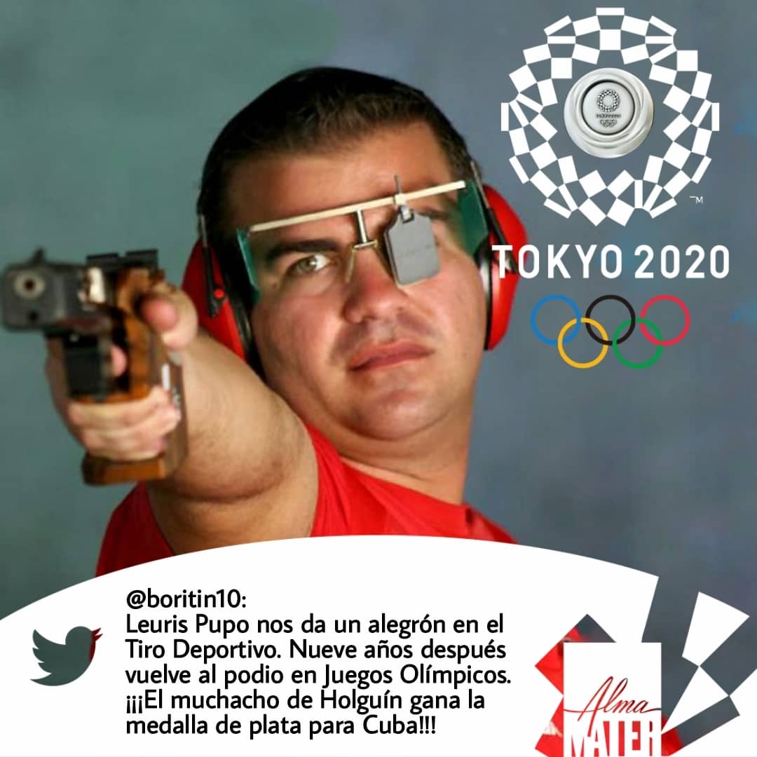 Oda al sacrificio: Plata olímpica para Leuris Pupo
#Tokio2020
#SeguimosGanando
#EliminaElBloqueo
#DejaVivirACuba