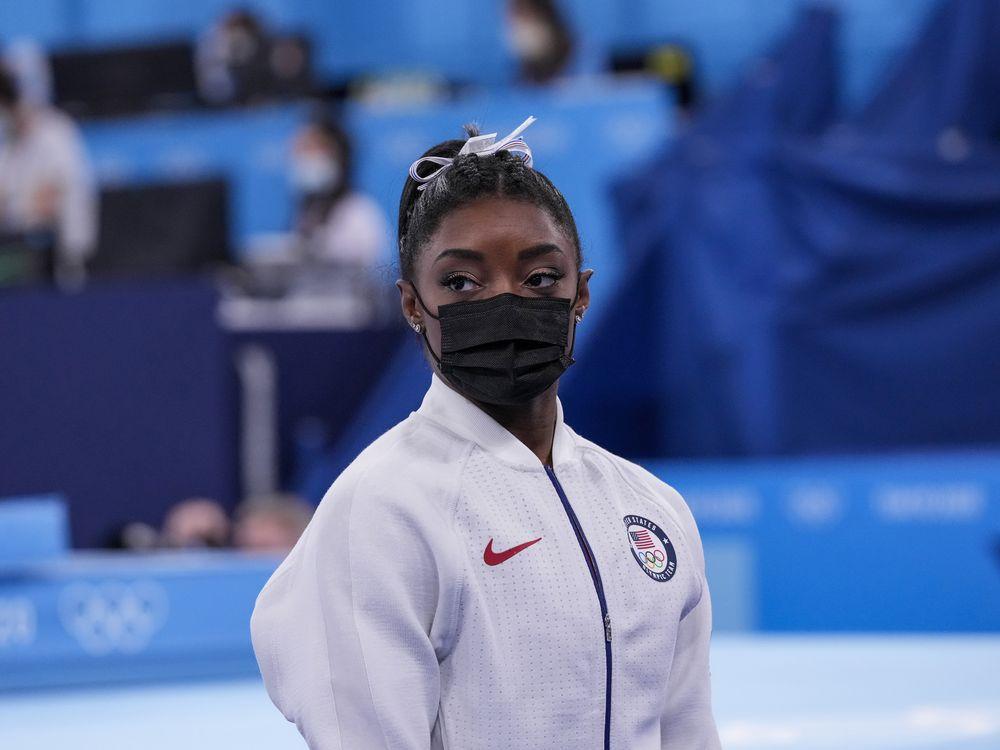 SHE'S BACK Simone Biles will compete in Olympic balance beam final Tokyo2020