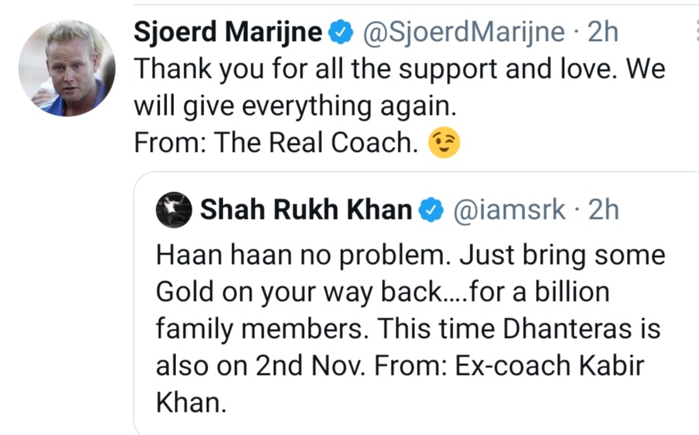 MohammadSharib1's tweet photo. Finally....!!!!
#ChakDeIndia becomes a reality, India defeated Australia 🥺🇮🇳 #Hockey #OlympicGamesTokyo2020 
Thank you @iamsrk for the dream and inspiration: thank you #HockeyTeam for making it a reality👍 https://t.co/JlkQHe8Yzz