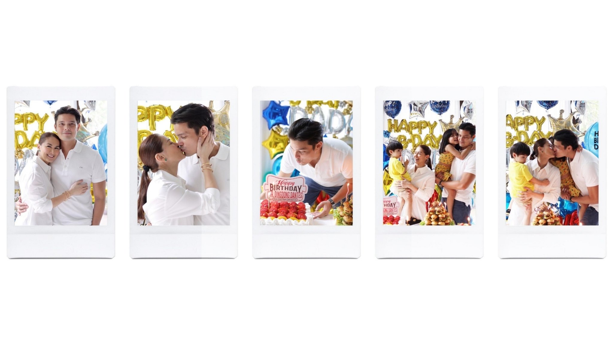 Sweetest pictures Marian Rivera: \"  \"

Happy Birthday Dingdong!  