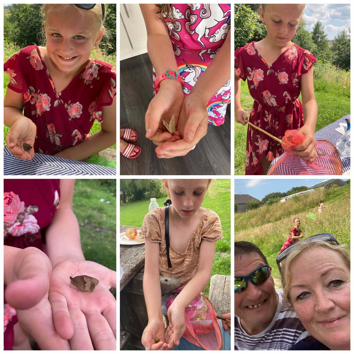 RachelDee5380's tweet photo. #ResilientGreaterGwent #AnUrbanBuzz in #Torfaen suggested weekly activity was to take part in #TheBigButterflyCount - I think they nailed it!! 👏💪🦋well done! 👏😃 (and a picnic! Perfect! 😉😃)#wellbeing https://t.co/yieRnXxkzc