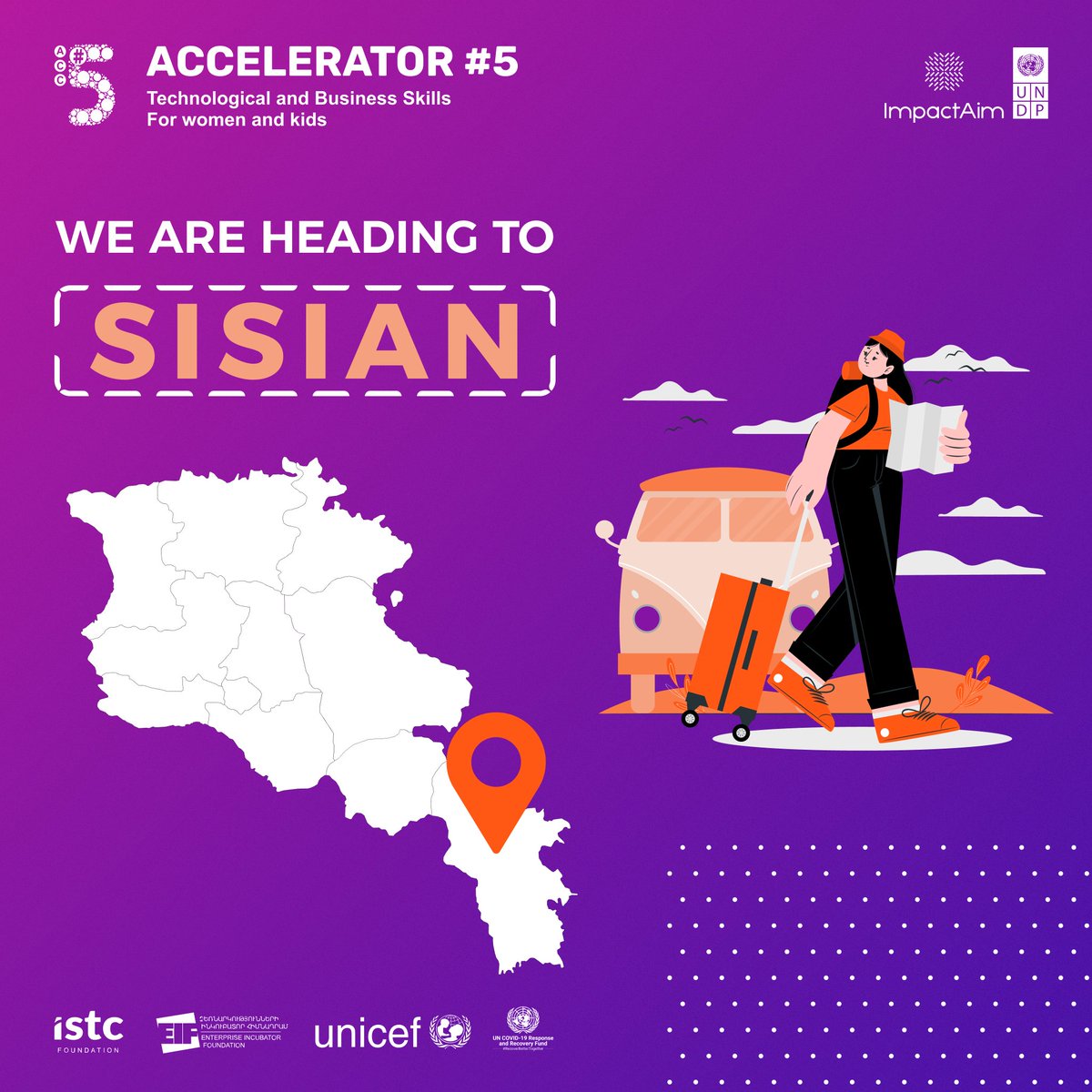 We are excited to launch the first #Acc5 for #Teenzcamp in #Sisian ! 🤗
Designed to help kids and teenagers, the program will help participants take the first leap into the developing world of creative technologies. 

<a href="/UNDPArmenia/">UNDP in Armenia</a> <a href="/IstcArmenia/">ISTC Foundation</a> <a href="/unicefarmenia/">UNICEF Armenia</a> <a href="/eif_hightech/">EIF</a>  #MPTF