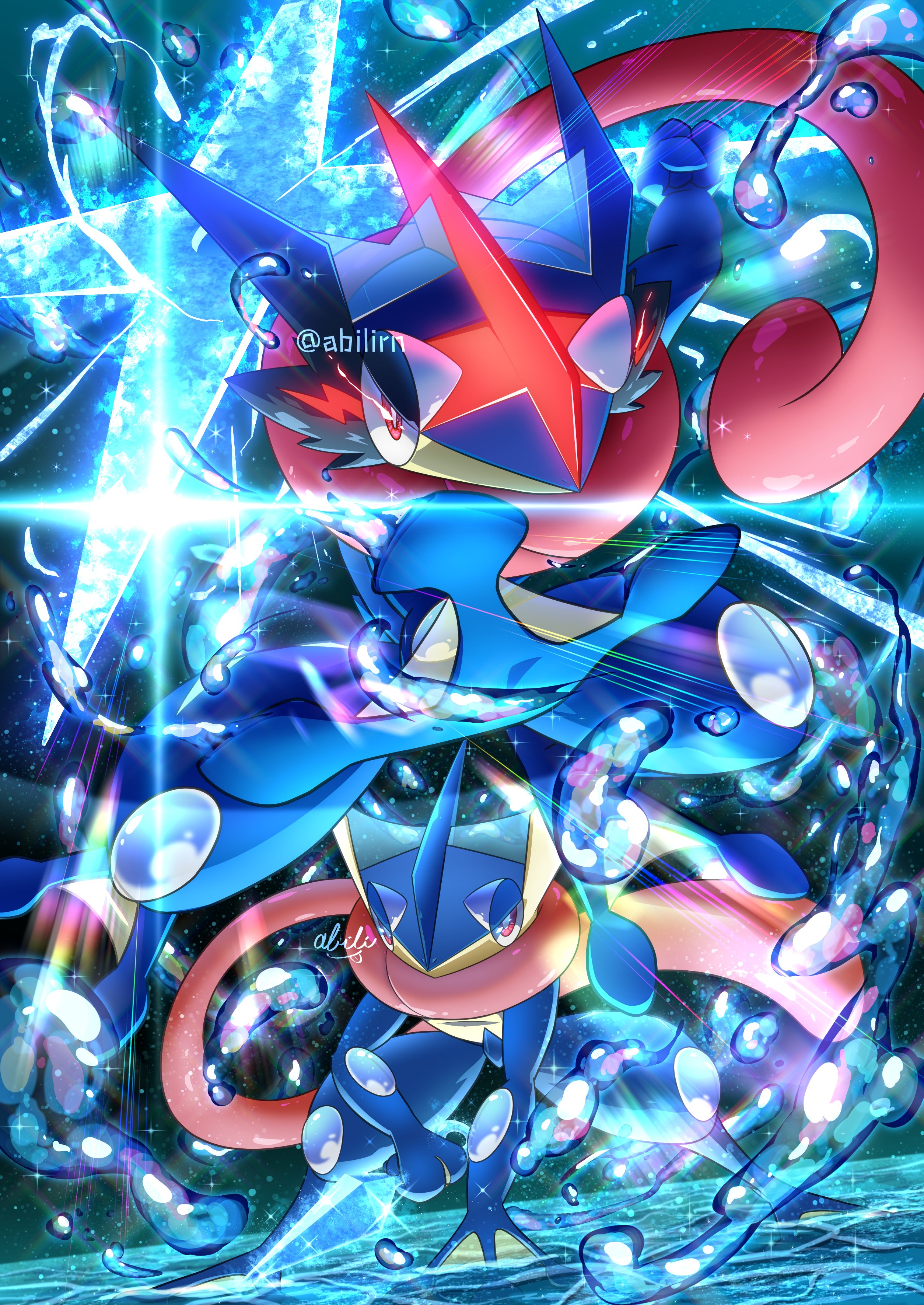 あびり ゲッコウガのみずしゅりけん Greninja S Water Shuriken T Co Bpzgolzlwx Twitter