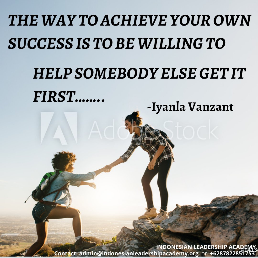 IndonesianLead4's tweet photo. #success #Leadership #LeadershipDevelopment https://t.co/cjAg0p8Gfh