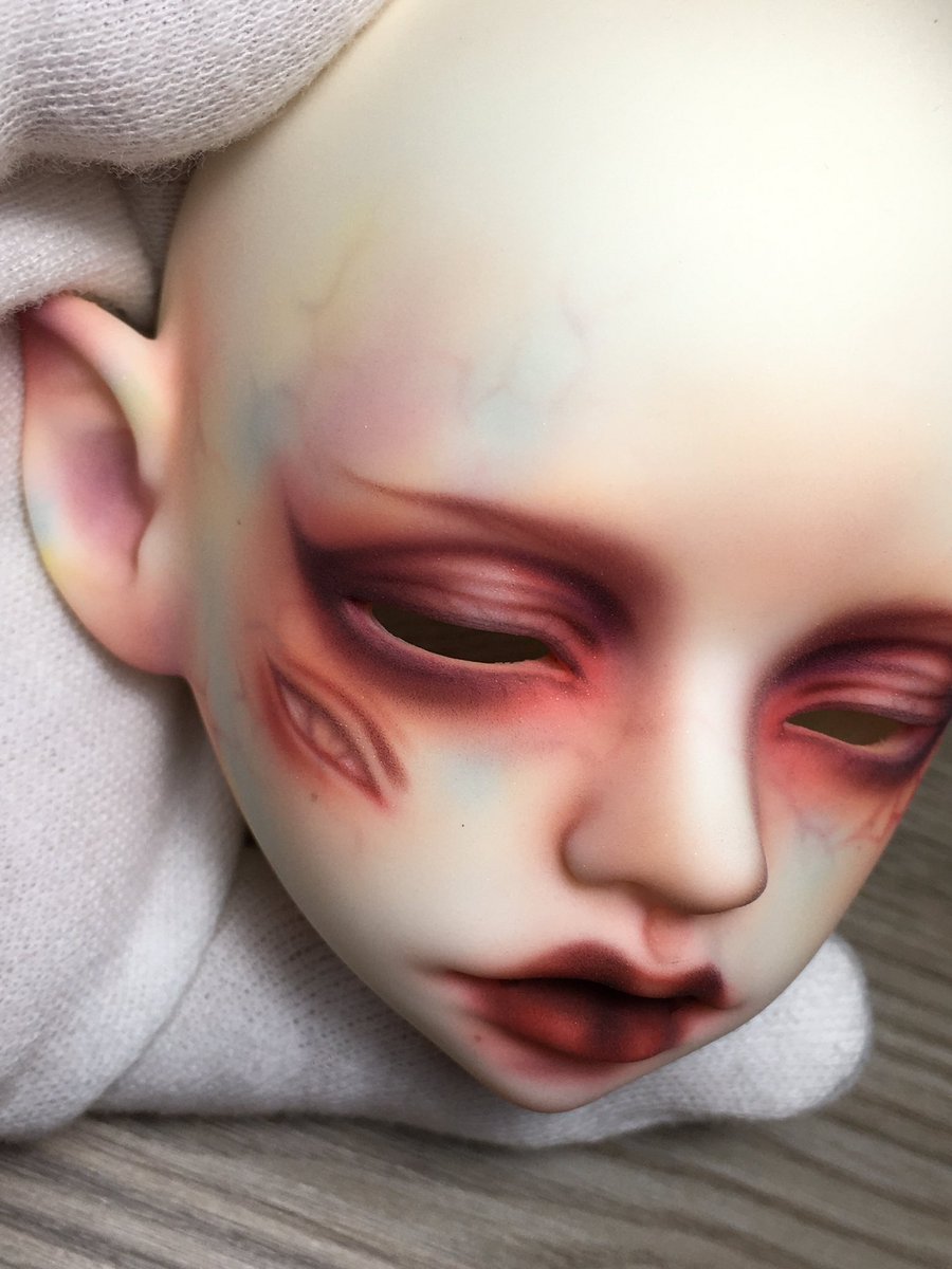 dibambolastory's tweet photo. My Twin D.I.M head #bjd #dollinmind #faceup #Dolls https://t.co/kjf0iI0Cj2
