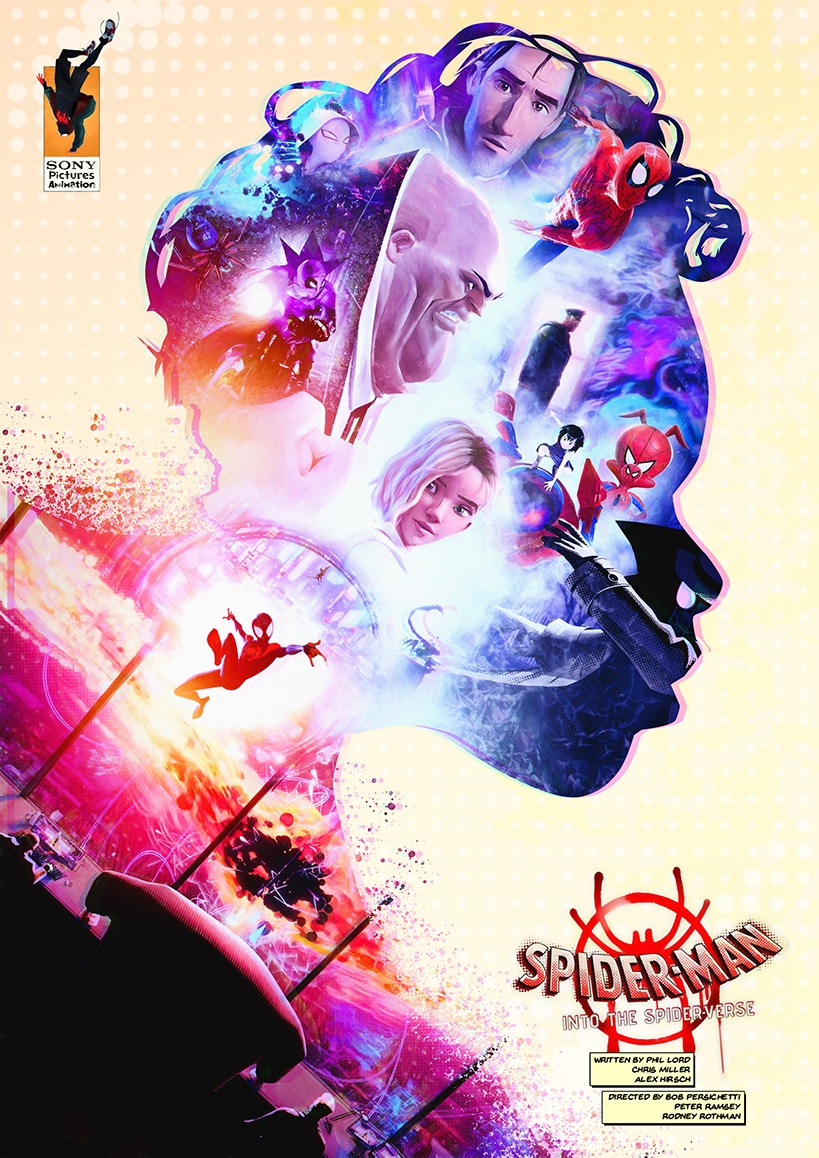 PosterSpy's tweet photo. 🚀Kick start your week with our #MondayMotivation: featured this week is Spider-Man: Into the Spider-Verse by @sorin_ilie_. Fantastic 👏

This week's selection includes posters for Black Widow, Jungle Cruise, The Green Knight, Lamb &amp; many more:

https://t.co/c1eBvd4MYh https://t.co/Mjx9Zcx7bM
