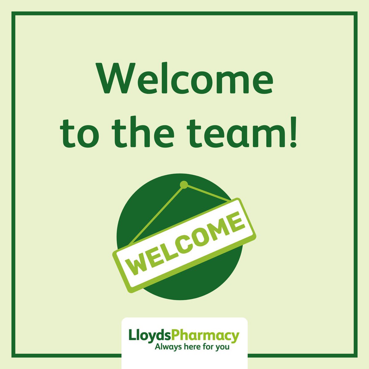 A big welcome to our Trainee Pharmacists starting with us today! 

We’re excited to have you on board and helping you launch your #CareerInPharmacy! 💚🖊

#welcome #preregpharmacist #preregistrationpharmacist #pharmacycareers #lloydspharmacy #mondaymotivation