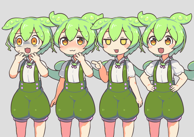 ずんだもんの立ち絵素材を公開しました!
使ってくれるととっても嬉しいです。

ずんだもん立ち絵素材 / 坂本アヒル さんのイラスト #nicoseiga #im10788496 https://t.co/I5KRdFHdSp 