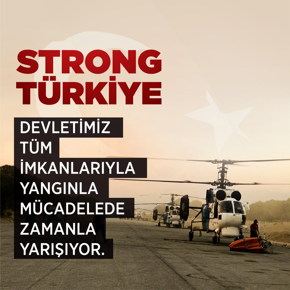 Bizim devletimiz bize yeter 🇹🇷

Devletimizin tüm imkanları seferber edilmiş durumda. 
Orman kahramanlarımız canla başla çalışıyor. 

#StrongTürkiye