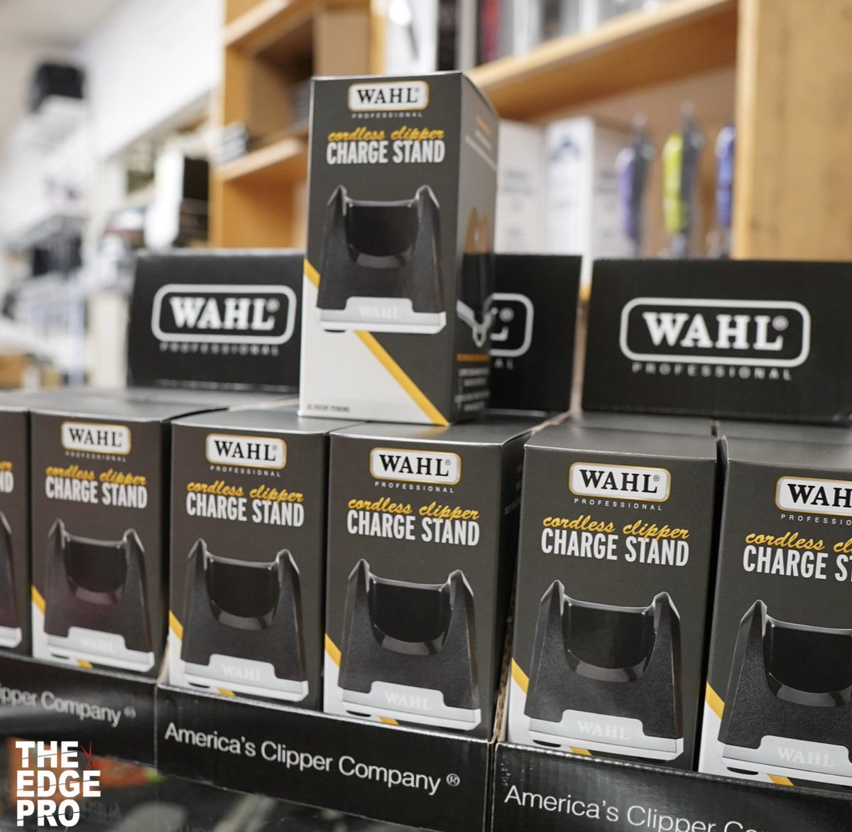 The WAHL cordless clipper charge stand is now available at our store! Compatible with many of your favorite WAHL clippers! 

Checkout our YouTube channel for a review and feature showcase by Zach! 📢

#wahl #wireless #clippers