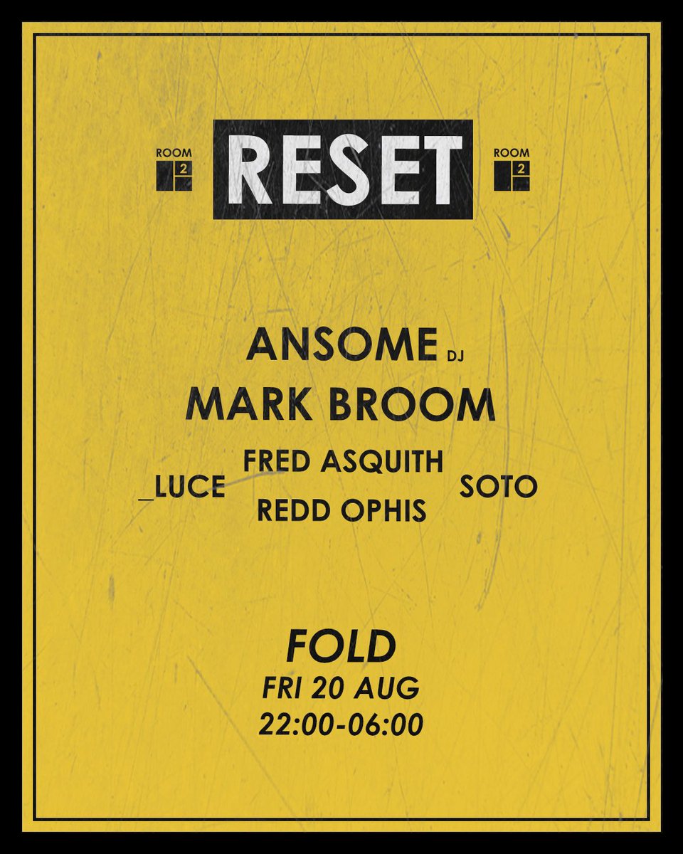 Room2London's tweet photo. oh hey, FOLD

Tickets: https://t.co/0LRAn0Fooi

@MarkBroom @fredasquith https://t.co/8O05cN83St