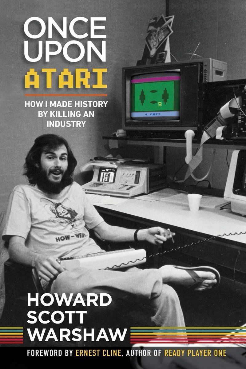 moorejh's tweet photo. I highly recommend the book "Once Upon Atari" by former Atari programmer @HSWarshaw https://t.co/GirBO5ZQXC #atari #onceuponatari #atari2600 https://t.co/RArg0UVhw6