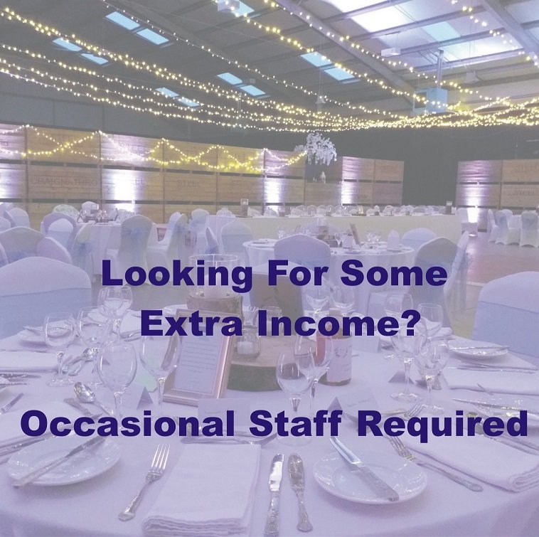 Want some extra income? we are expanding our staff pool to assist with the setting up of weddings etc Experience helpful but not essential - if you are reasonably fit, have basic handyperson style skills and are comfortable climbing ladders then get in touch!