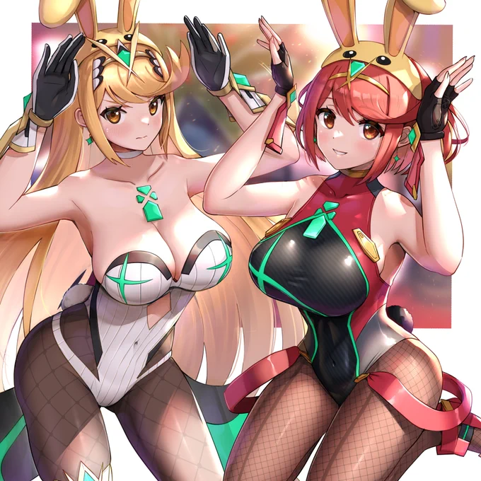 バニーの日ホムヒカ👯‍♀️ 