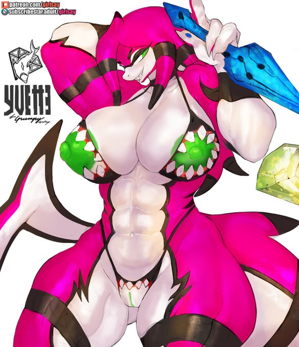 Commission Yvette 
for @PandaGrumpiest 