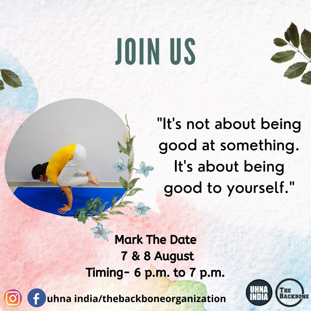 Let's meet our first guest of the workshop session miss Himanshi Sharma
She has completed her training from, Hatha Yoga and she is an expert of 12 different postures of yoga and breathing form.
Mark the date- 7th -8th august 
The registration link- forms.gle/yneUsu1WBsUUbo…