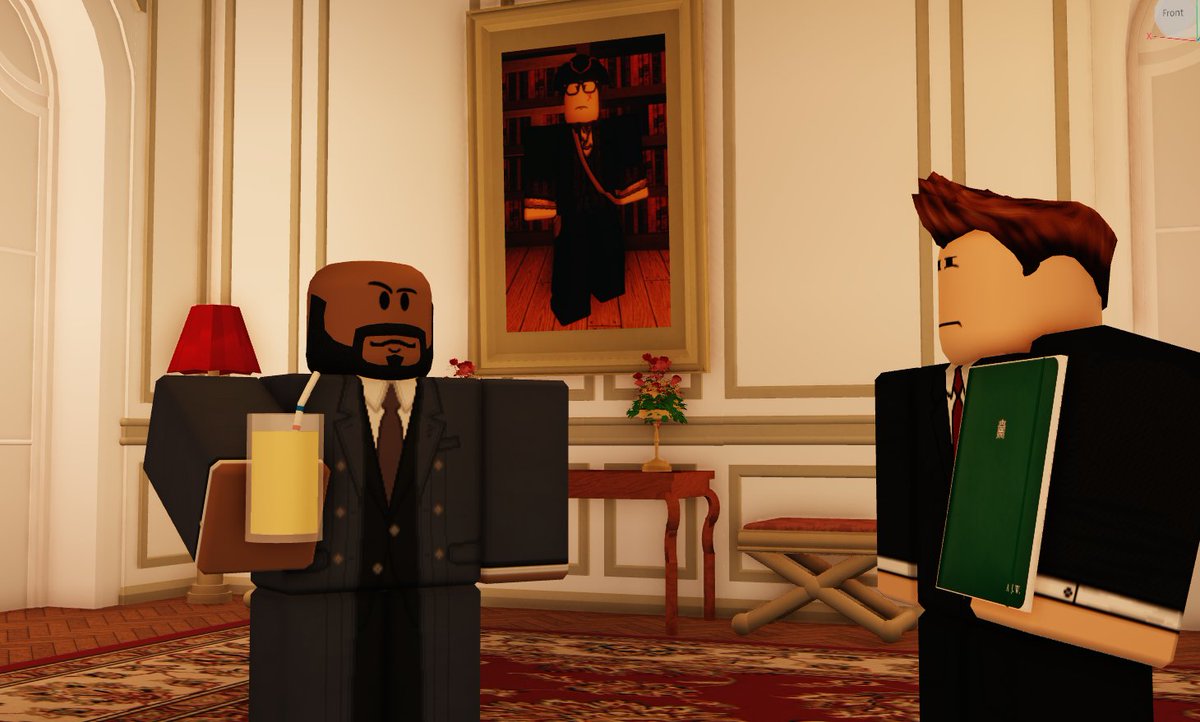 First King's Privy Council meeting between His Majesty The King @Rar_ZarRBLX and Secretary of State Defense <a href="/RblxBatman/">BatmanRblx</a>. It said they spoke about the future of the British Armed Forces.