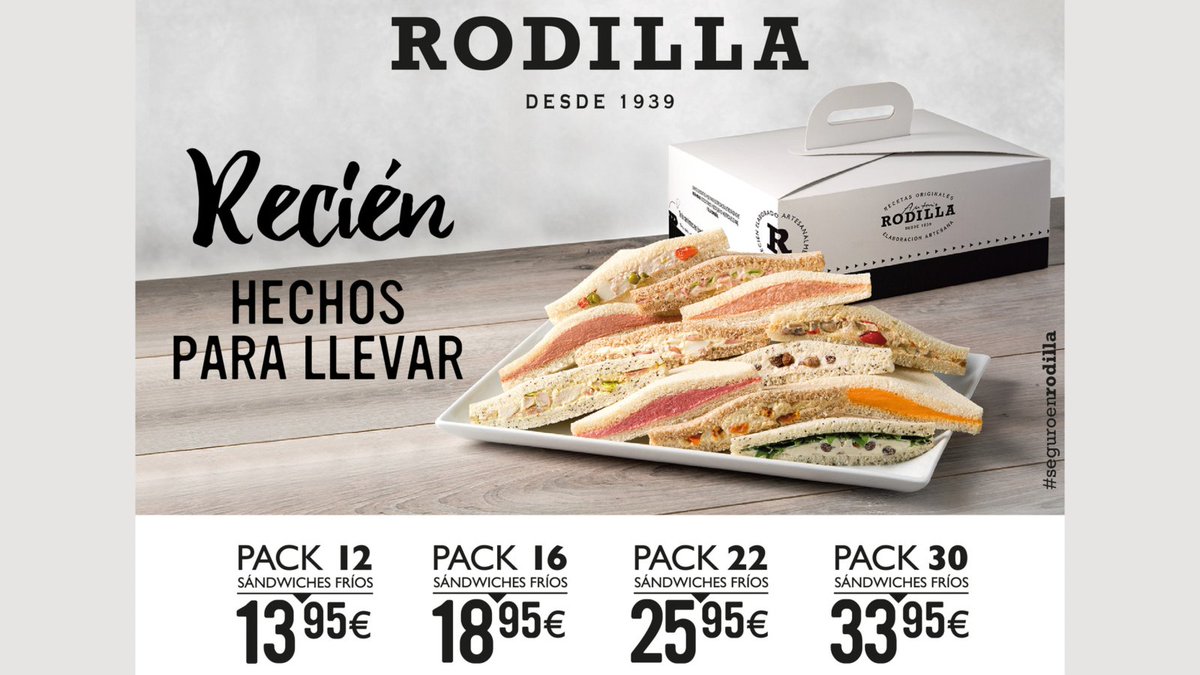 Centro Comercial RIVAS CENTRO Twitter પર: "¿Conoces los packs de Rodilla? ¡recién hechos y listos para #rivasvaciamadrid #rodilla #seguroenrodilla #sandwiches #parallevar https://t.co/Ir4O6zOArE" / Twitter