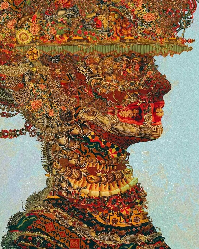 wowbywow's tweet photo. A wonderful new piece by Luis Toledo (@laprisamata1) from his 'Heavenly Bodies' series.
•
#laprisamata #collageart #digitalcollage #surrealcollage #visionaryart #newcontemporaryart #fantasyart #collagework #cutandpaste #graphicart #nftart #collageportrait https://t.co/0ZadMGUTwv https://t.co/Ta6gbDUaZ2