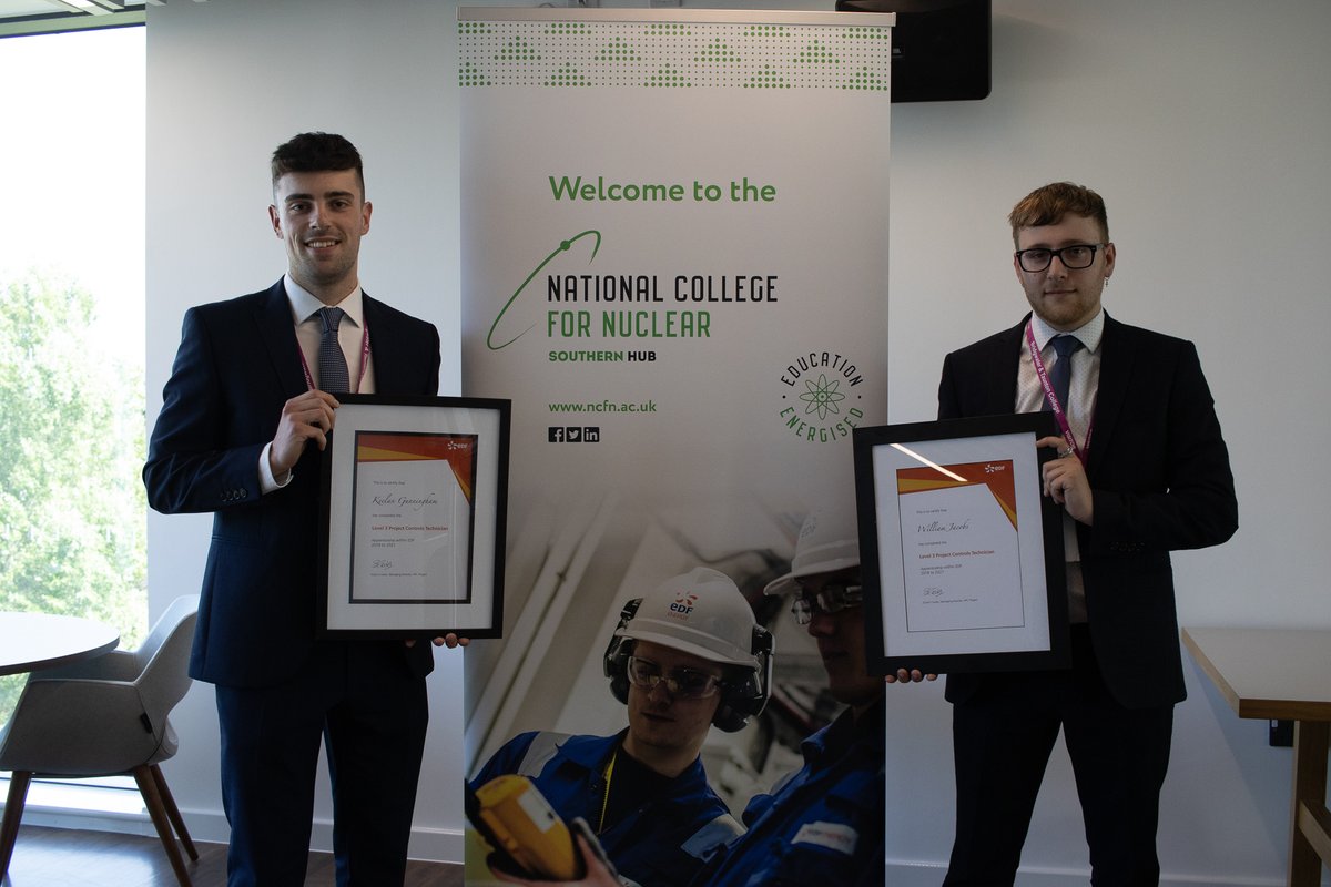 Achieving Apprenticeship Success with EDF and <a href="/NCFNuclear/">NCFNuclear</a> @BTC_Coll!
Read more: btc.ac.uk/news/achieving…

#nationalcollegefornuclear #ncfn #nuclear #nucleartraining #nuclearskills #apprenticeships #edf #hinkley #hinkleyc #hpc #apprentices
