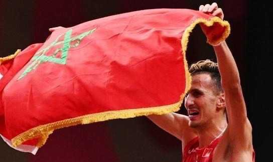 المغرب يلمع ذهباً بفضل العداء سفيان البقالي via