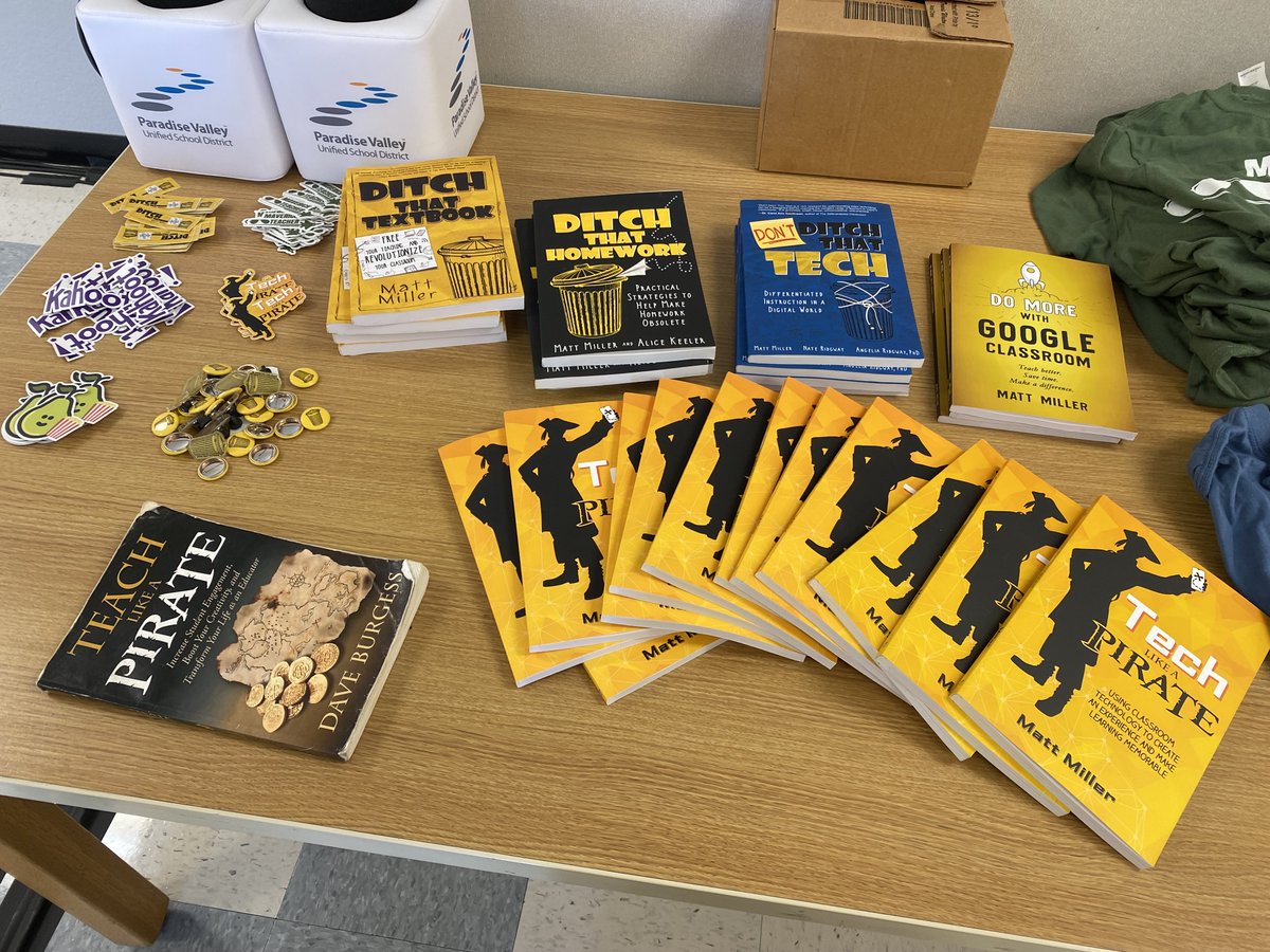 PV_ProDev's tweet image. Matt Miller&apos;s &quot;Ditch That Textbook&quot; PD last week was a huge hit as our talented PV educators explored how to creatively enhance learning in their classrooms!