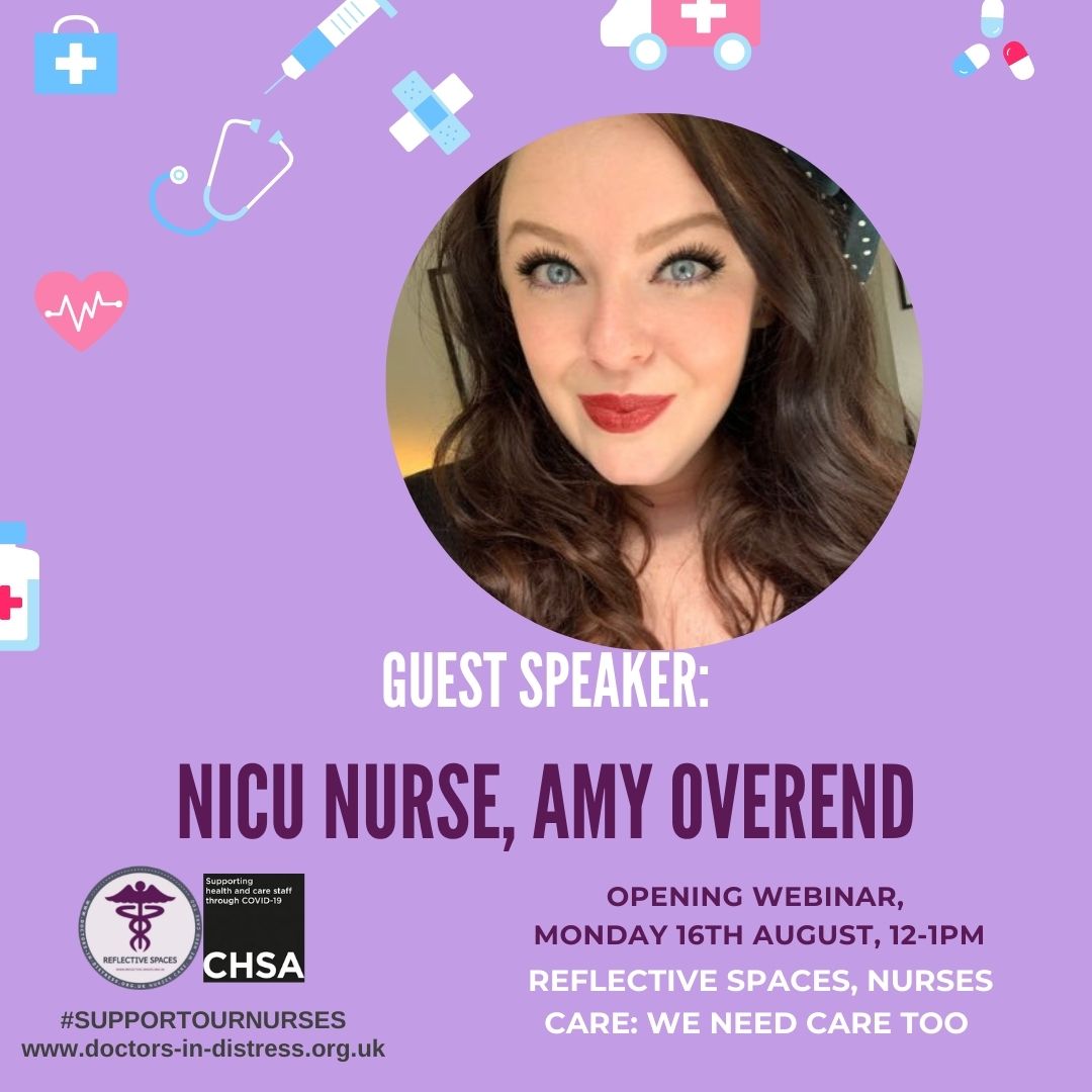 📣This week we're announcing the speakers for the opening webinar of our upcoming nurses and allied healthcare workers support groups.
🌟First up, the amazing @AmyOverend from our previous CEV webinar is speaking again!
➡️Info & sign up: bit.ly/3iBWtX3
#supportournurses