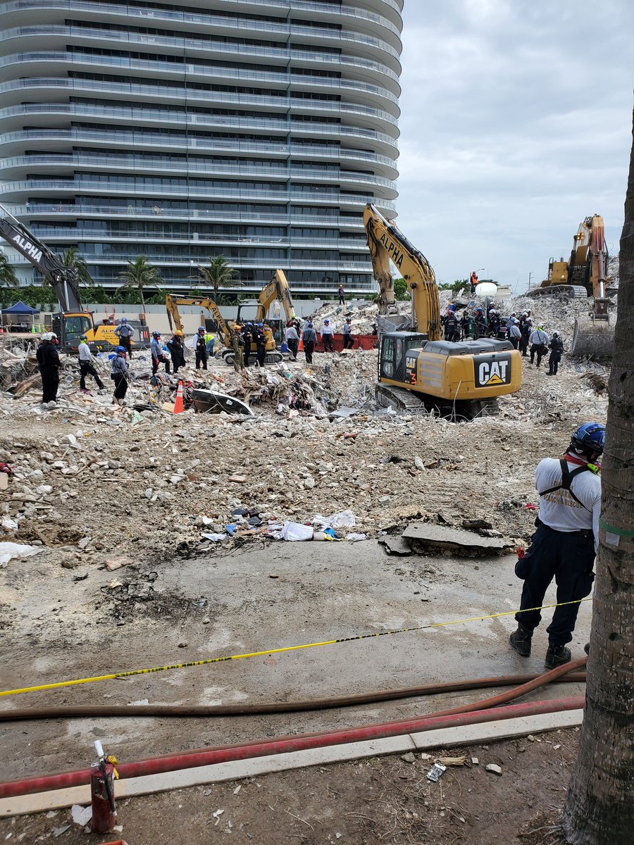 It's been over five weeks, and we still don't know why Champlain Towers South collapsed and killed 98 of our dearest families and friends.  Surfside has had a world renowned structural engineer hired since the beginning, but he's not allowed on the site.  That's unacceptable.