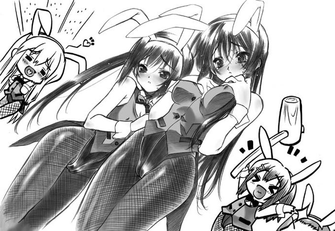 今日は #バニーの日 だと今頃知ったのでラクガキフォルダから。 