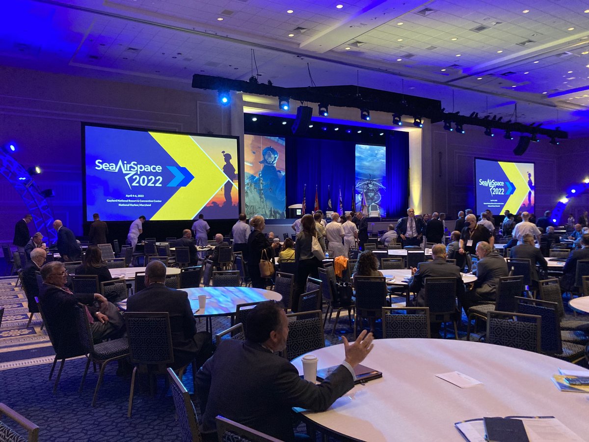 NavyLeagueUS's tweet image. Sea-Air-Space 2021 starts… now! Welcome back to the biggest maritime expo in the U.S. #SAS2021