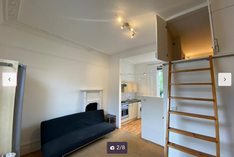 one for London renting fans here - this is advertised as a one bedroom flat, but can *you* guess where the bedroom is in this picture? zoopla.co.uk/to-rent/detail…