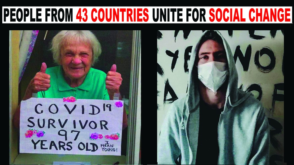 We created this music video with people from 43 countries worldwide volunteering to unite against COVID, to inspire during this difficult time.

Read more 👉 lttr.ai/j3Yl

#covid19 #coronavirus #socialchange #globalwarming #climatechange #inspiring #inspirational