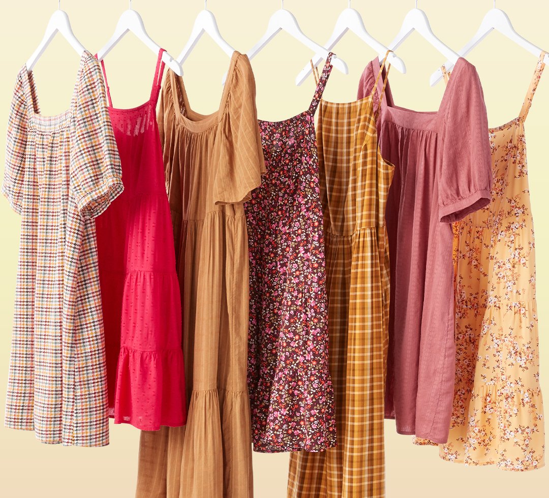 Old Navy Canada ® on X: seven perfect dresses for a whole week of