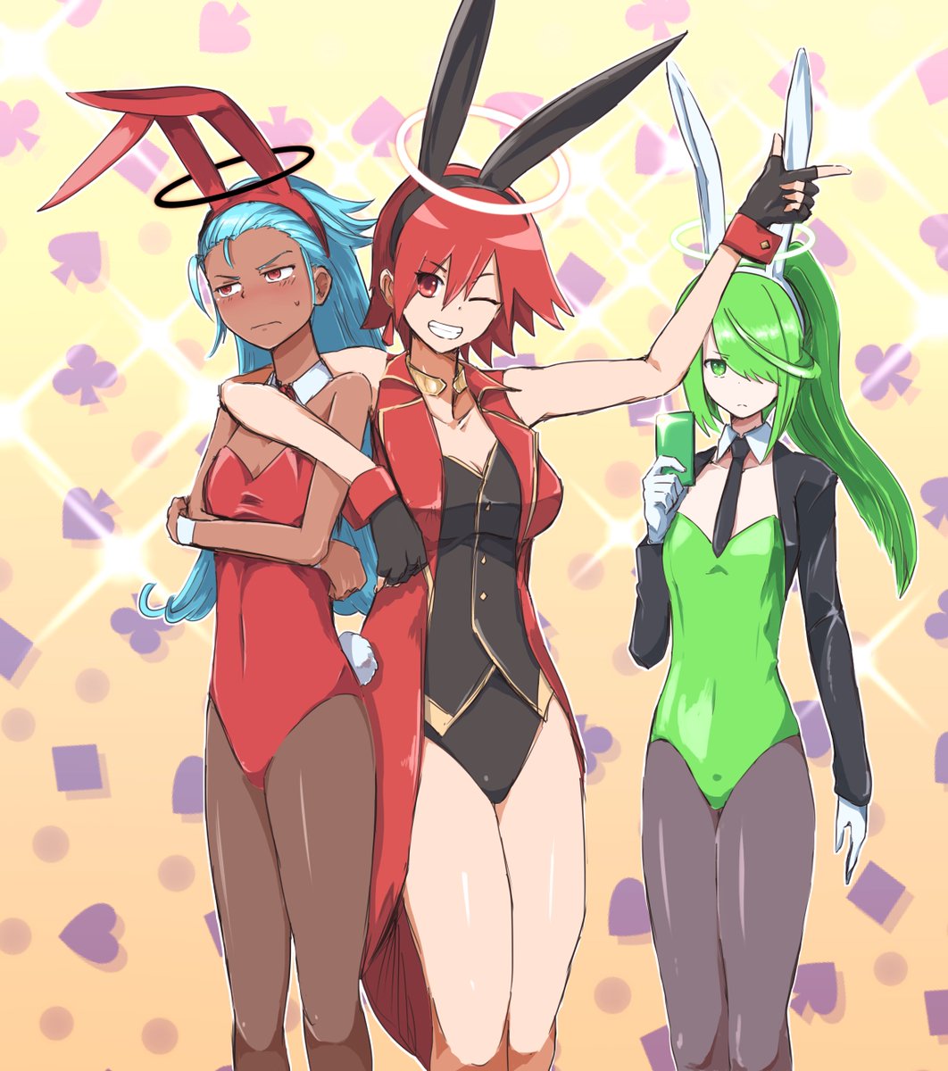 今日は過去絵でしのぐぜ! #バニーの日 