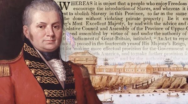 Canadian_Crown's tweet photo. Happy Simcoe Day! Lt. Governor John Graves Simcoe was the King’s representative in Upper Canada (Ontario). In 1793, he initiated the end of slavery, making Upper Canada the first British colony to abolish the slave trade. #cdnpoli #to #topoli #onpoli #cdncrown #cdnhist https://t.co/ivOkk5Xsp8