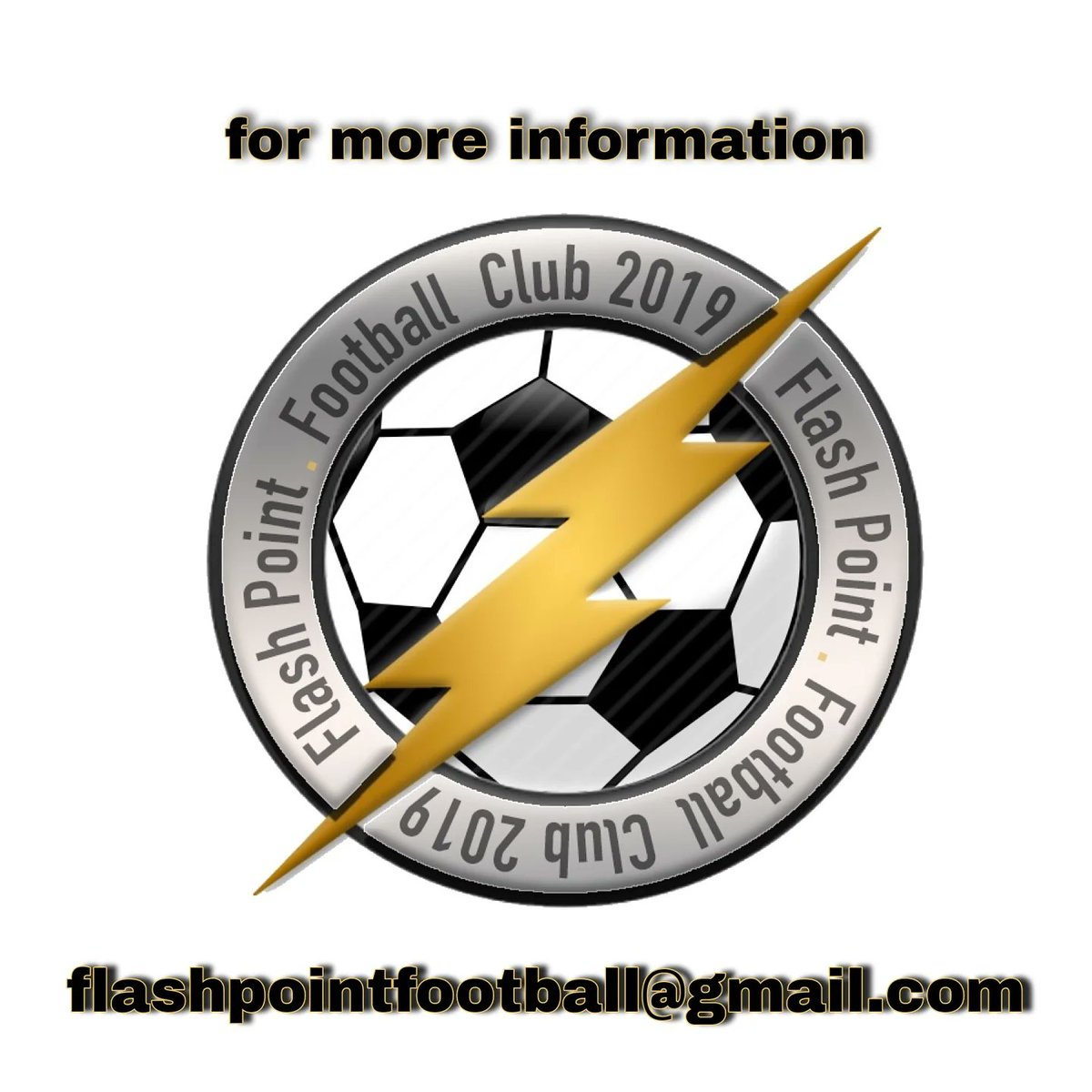 #FlashpointFC are looking for players for our newly formed youth team/s for the 21/22 season.

02/08/21 6:30pm - 8:30pm 

Worlds End Community Football Pitch

Ages 15 - 18 All Abilities Welcome!
⚡⚽⚡
•
•
•