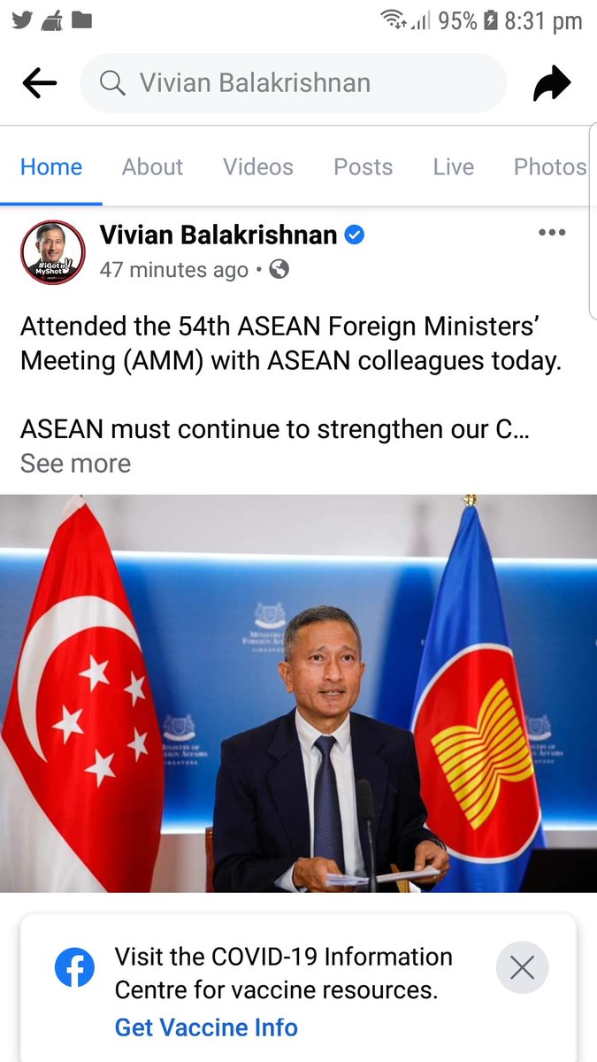MayWongST's tweet photo. #Singapore foreign minister @VivianBala discloses insights into @ASEAN meeting where #Myanmar situation still poses "grave concern" &amp; @AHACentre making preparations now to provide humanitarian aid to Myanmar citizens. Singapore contributing US$100,000 #WhatsHappeningInMyanmar https://t.co/1vFtBn8VMF