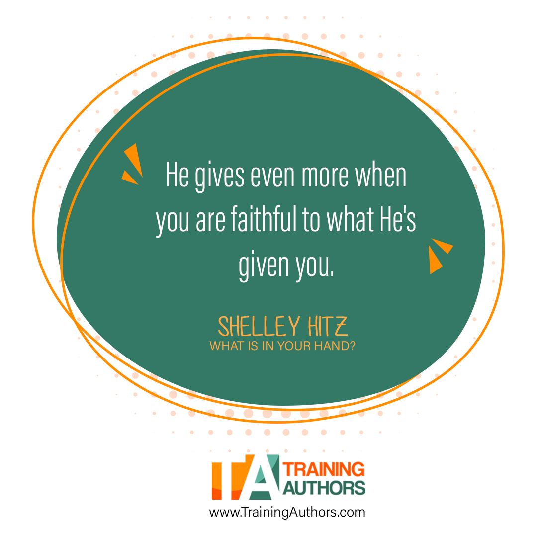 shelleyhitz's tweet photo. This life is not about us. It's about God.
He gives even more when you are faithful to what He's given you.
- Shelley Hitz
Be encouraged today here: https://t.co/1gUSbBnBvN
#whatsinyourhand #god #lifeisnotaboutyou #godgivesmore #beencouraged https://t.co/VSM9baFICE