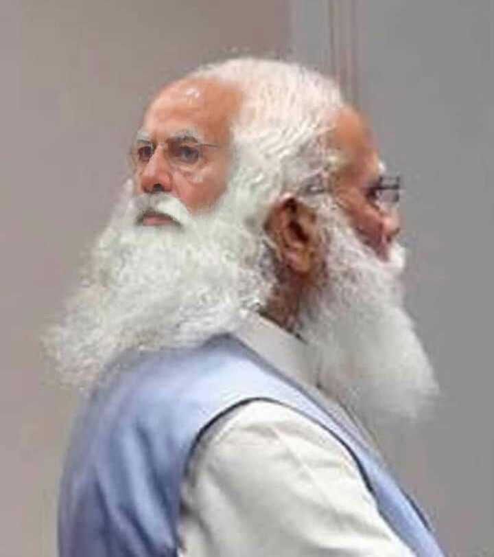 Dr. Jekyll &amp; Mr. Hyde ..😂.. 
Split Personality .. #feku ..